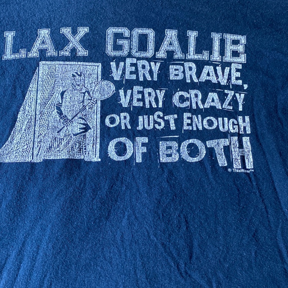 Vintage Lacrosse Long Sleeve Tshirt | Size M